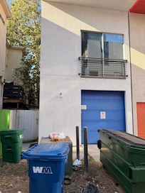 This is the actual view of the entrance.