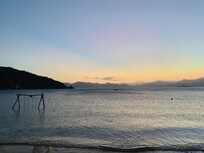 Beach view with creative cocktails is a must.