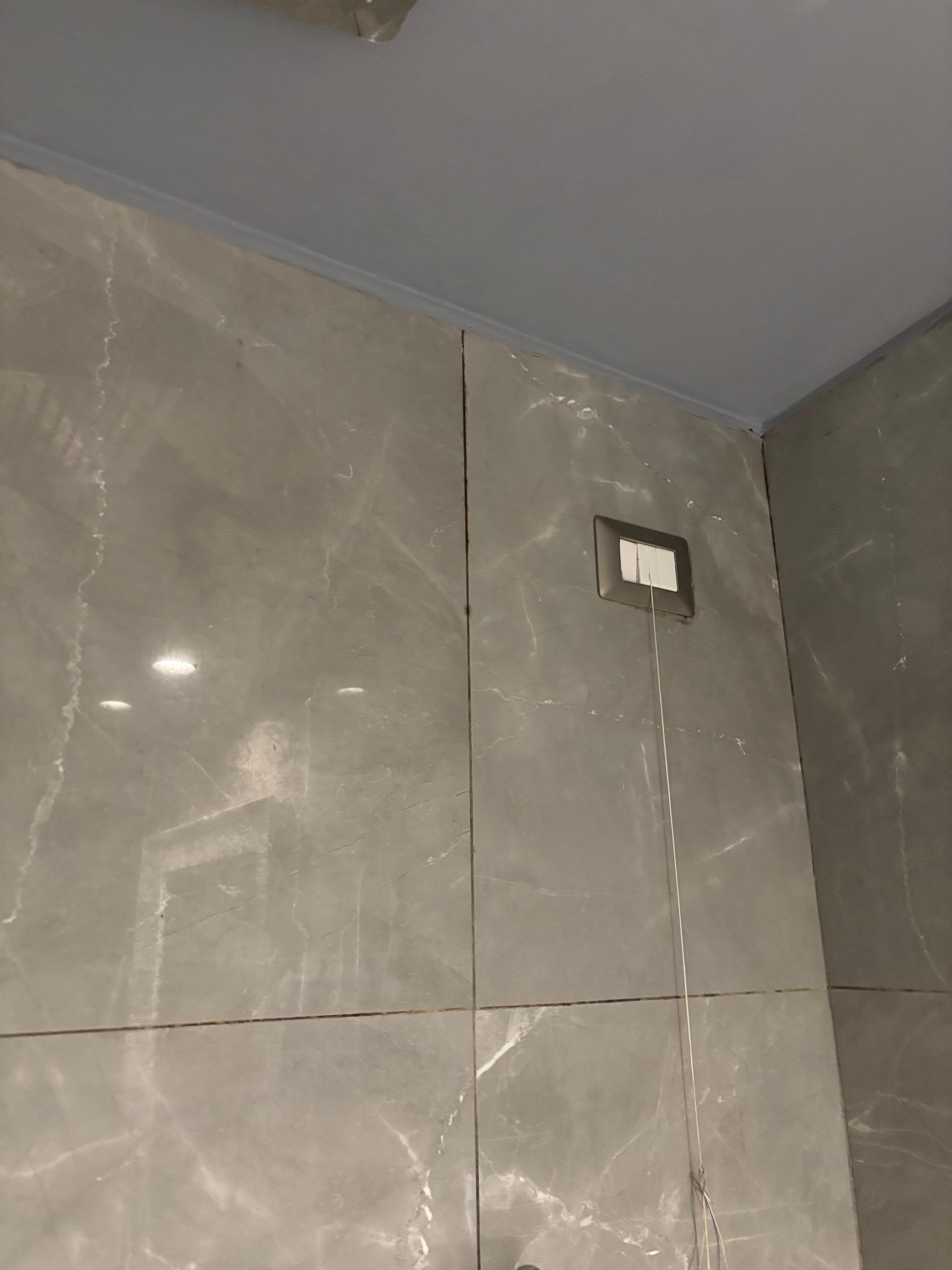 mold in bathroom - strong smell of wet and mold and urine