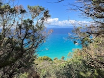 Ausblick auf das Meer von Solanas
