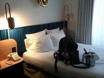 comfortable room with separate toilet.