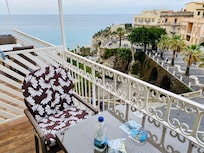 View from balcony top floor
