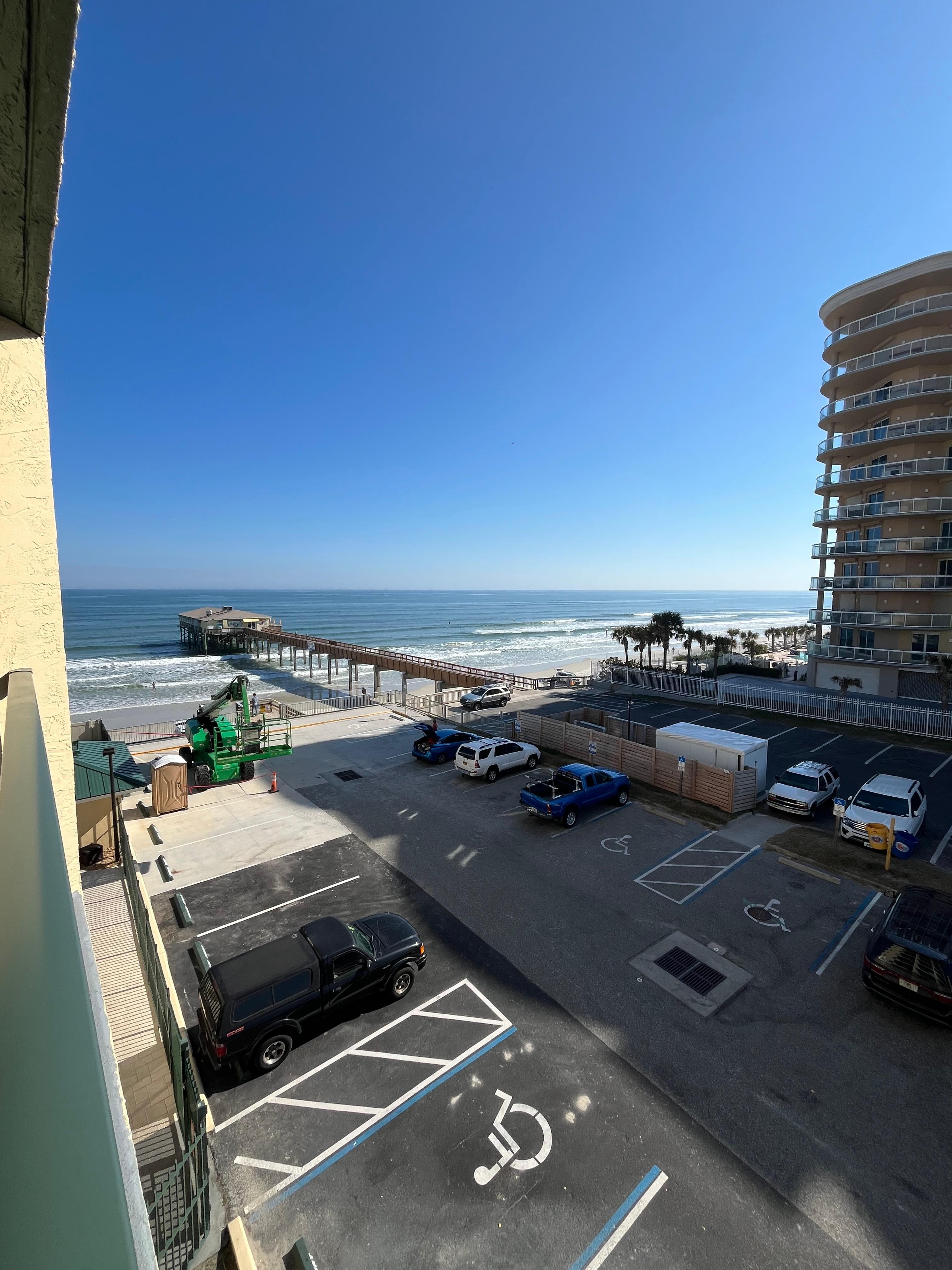 View from the balcony.