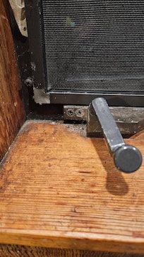 (Dirty Window Sill in kitchen)