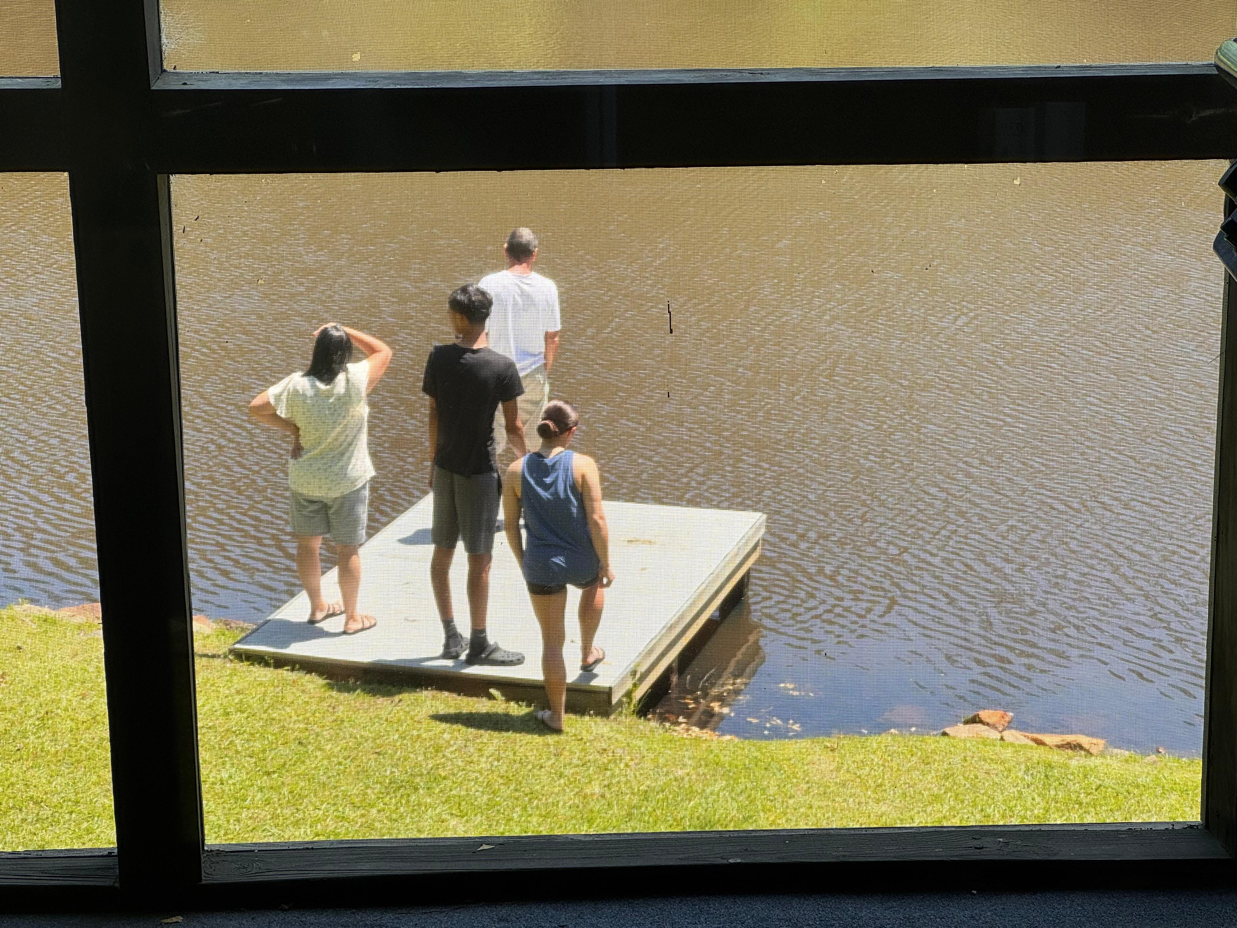 My family enjoying the property. 