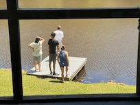 My family enjoying the property.