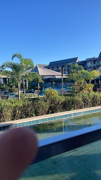 View from restaurant