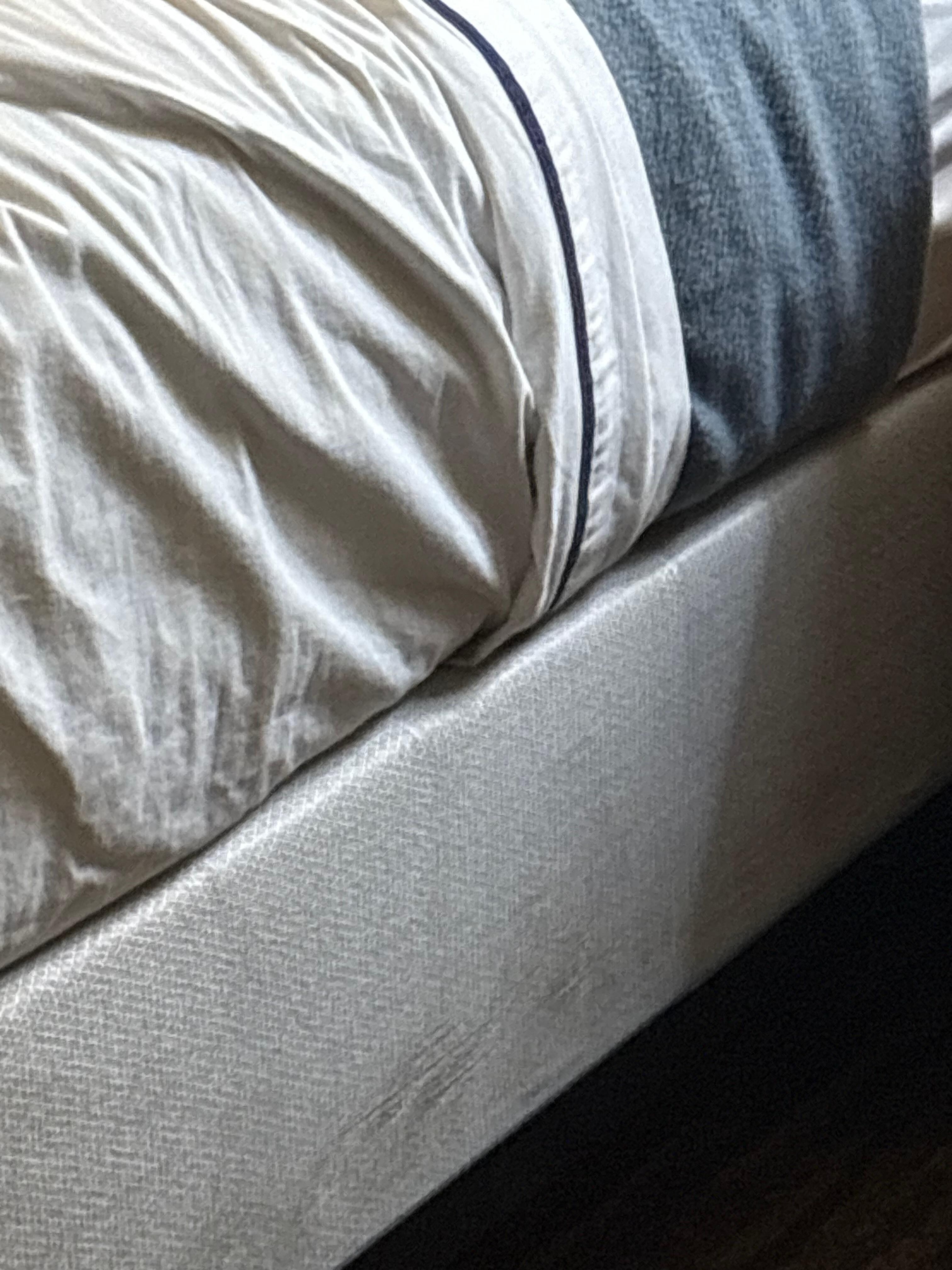 stains on bed
