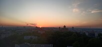 Sunset from restaurant