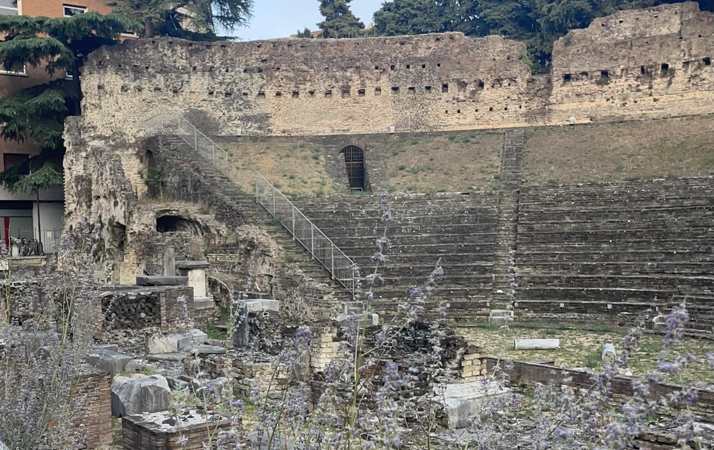 Roman ruins in Trieste 