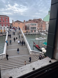 View from our room.