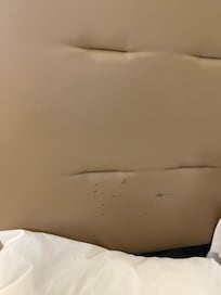 Headboard scratched up