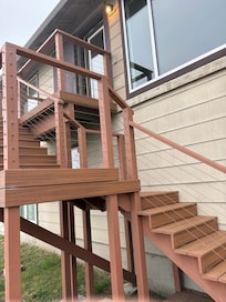 The back stairs