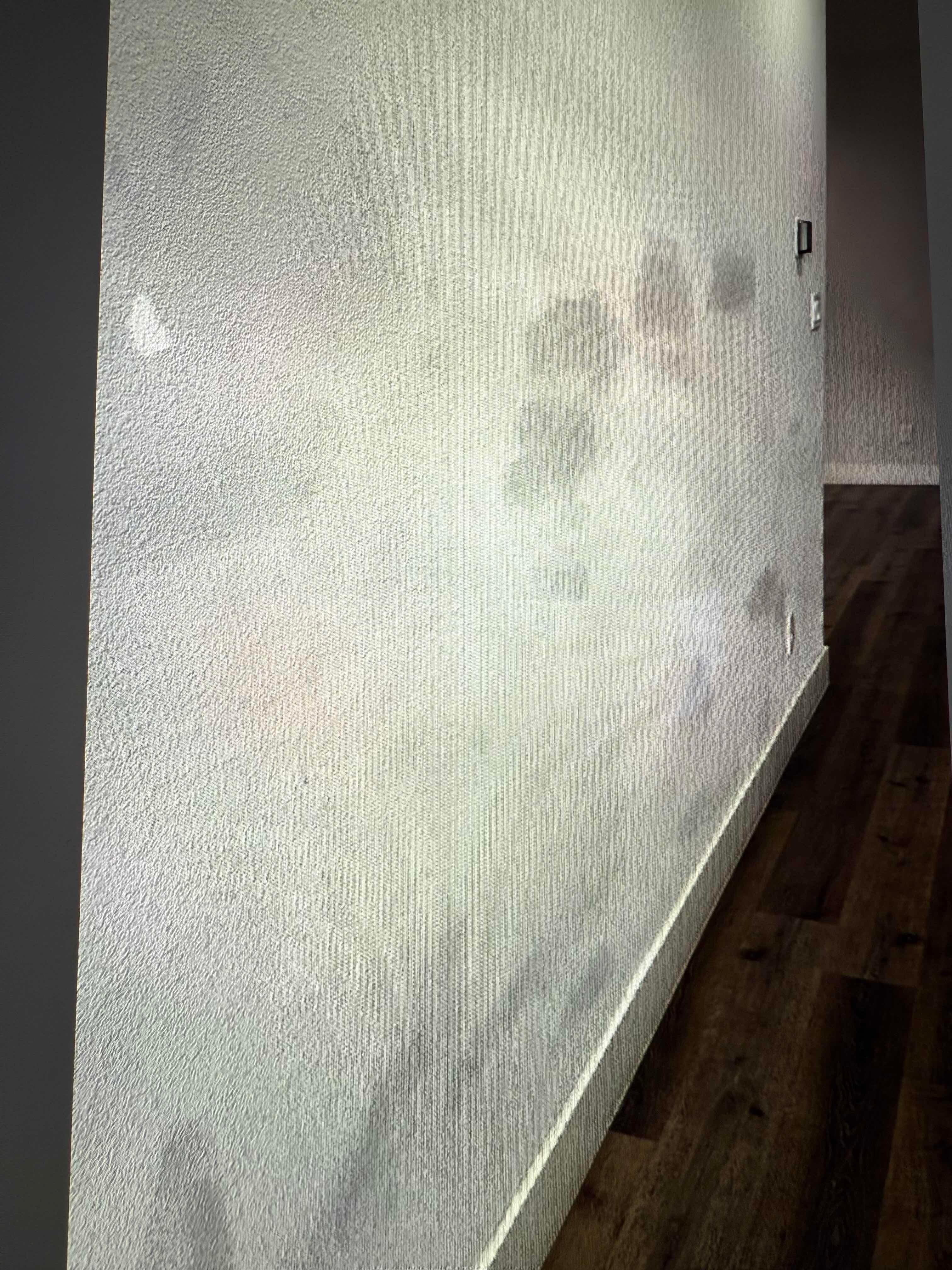 The wall as you walk in.