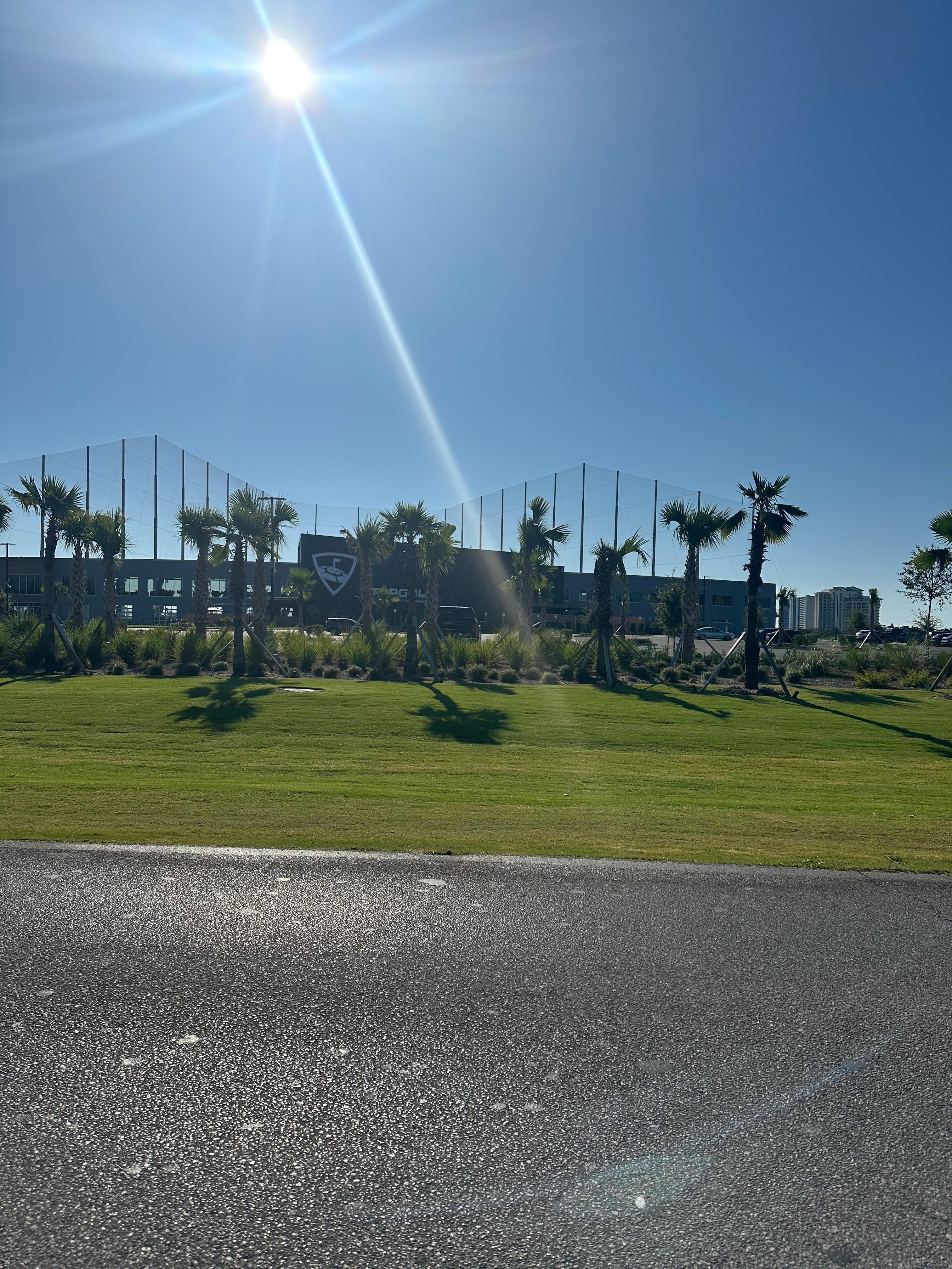 TopGolf just a walk from Calypso. 