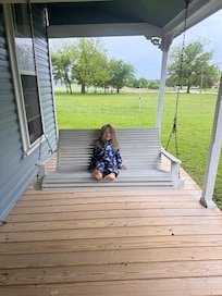 Enjoying the swing 😄