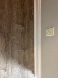 Base trim throughout