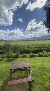 Image 2:
Lovely picnic table, worked on assignments and had dinner out here.