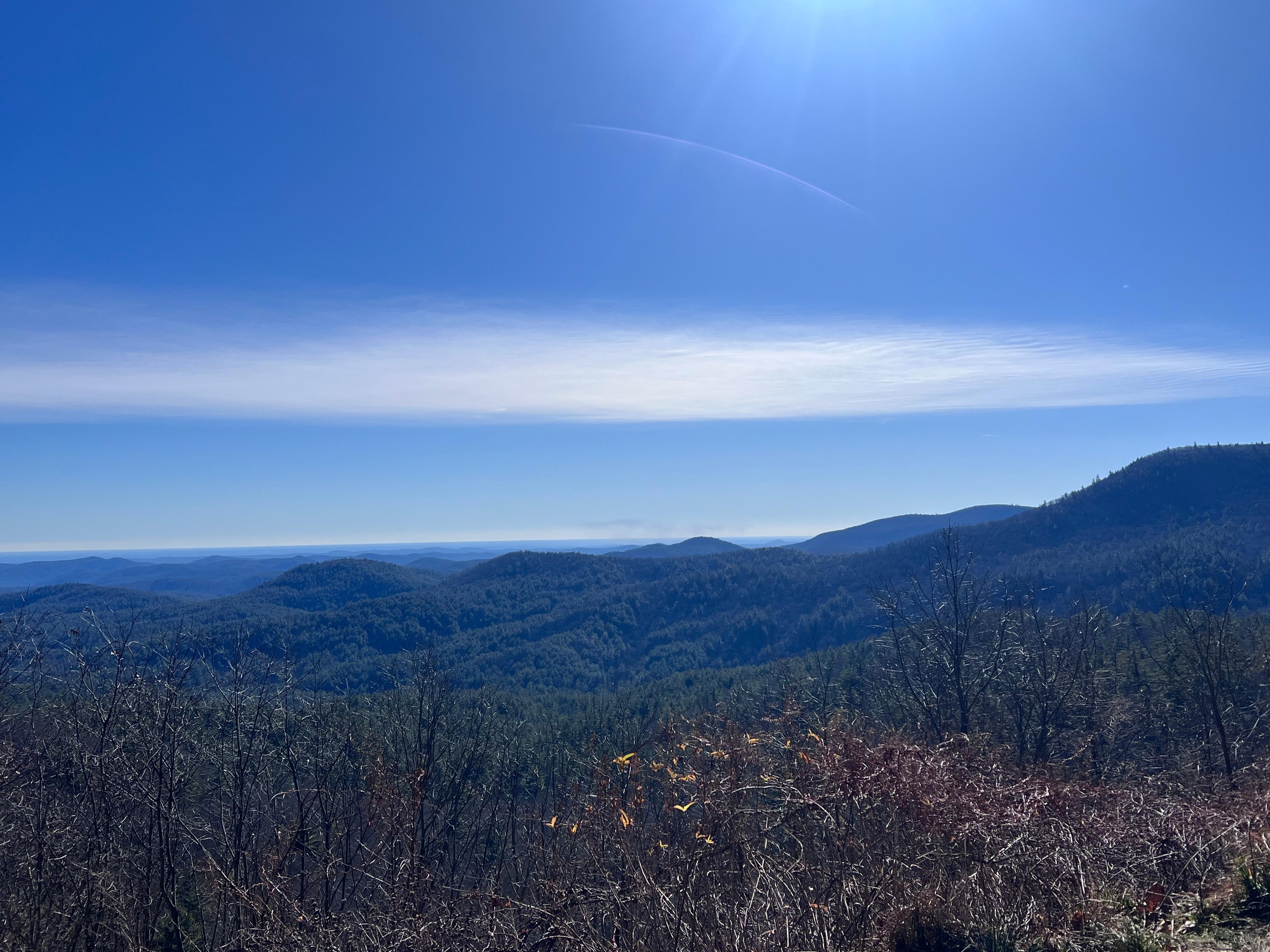 Nearby lookout point 