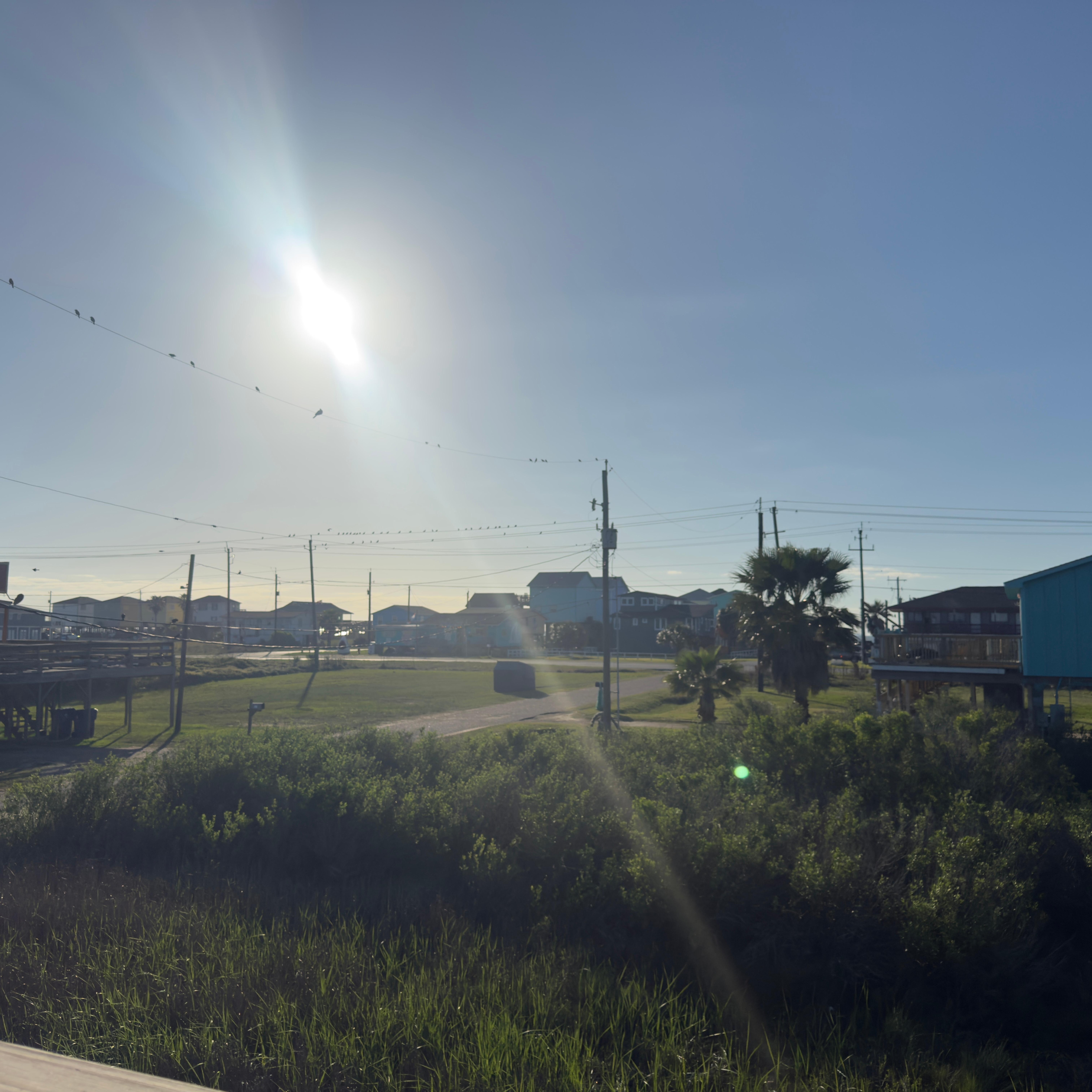 The view from the house at all hours is incredible and very calm