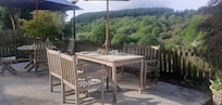 Outside dining area