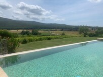 The view from the pool