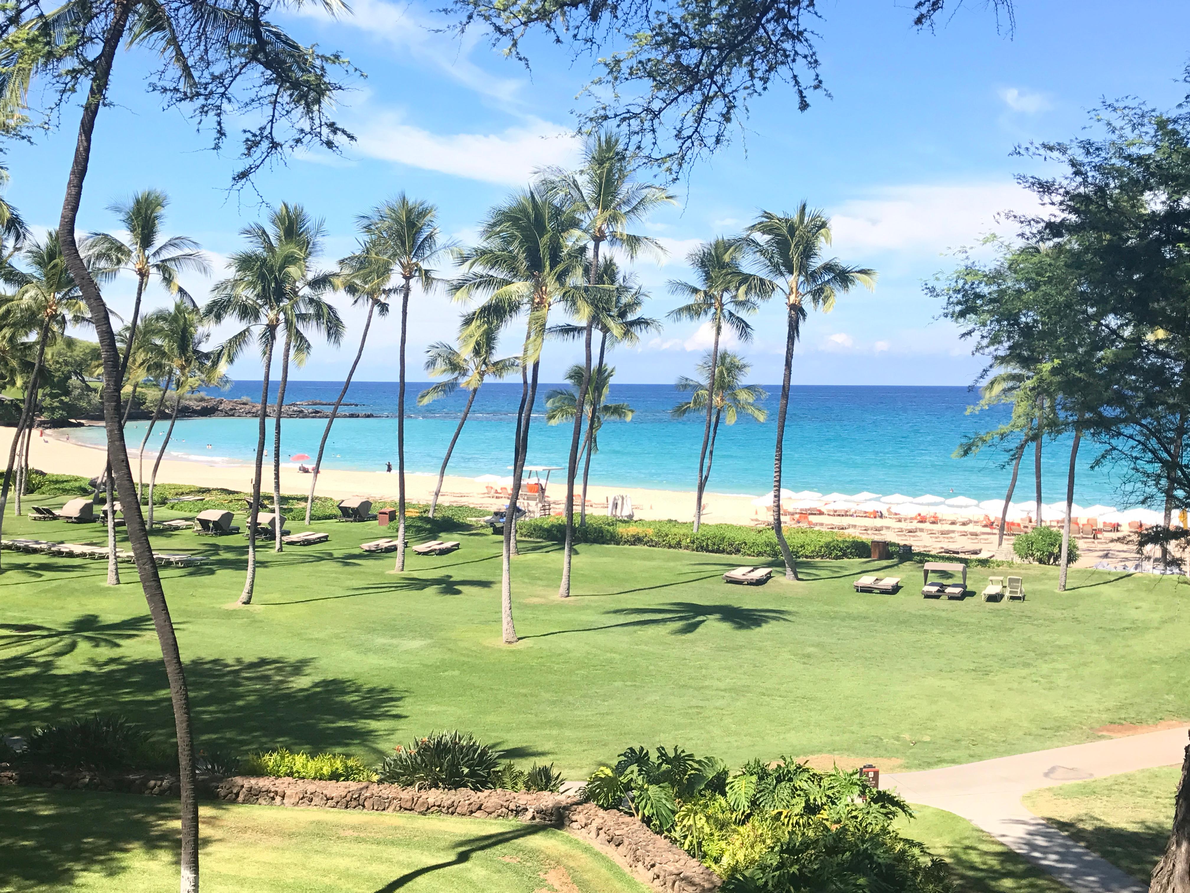 View from lanai, 3rd floor Beachfront wing