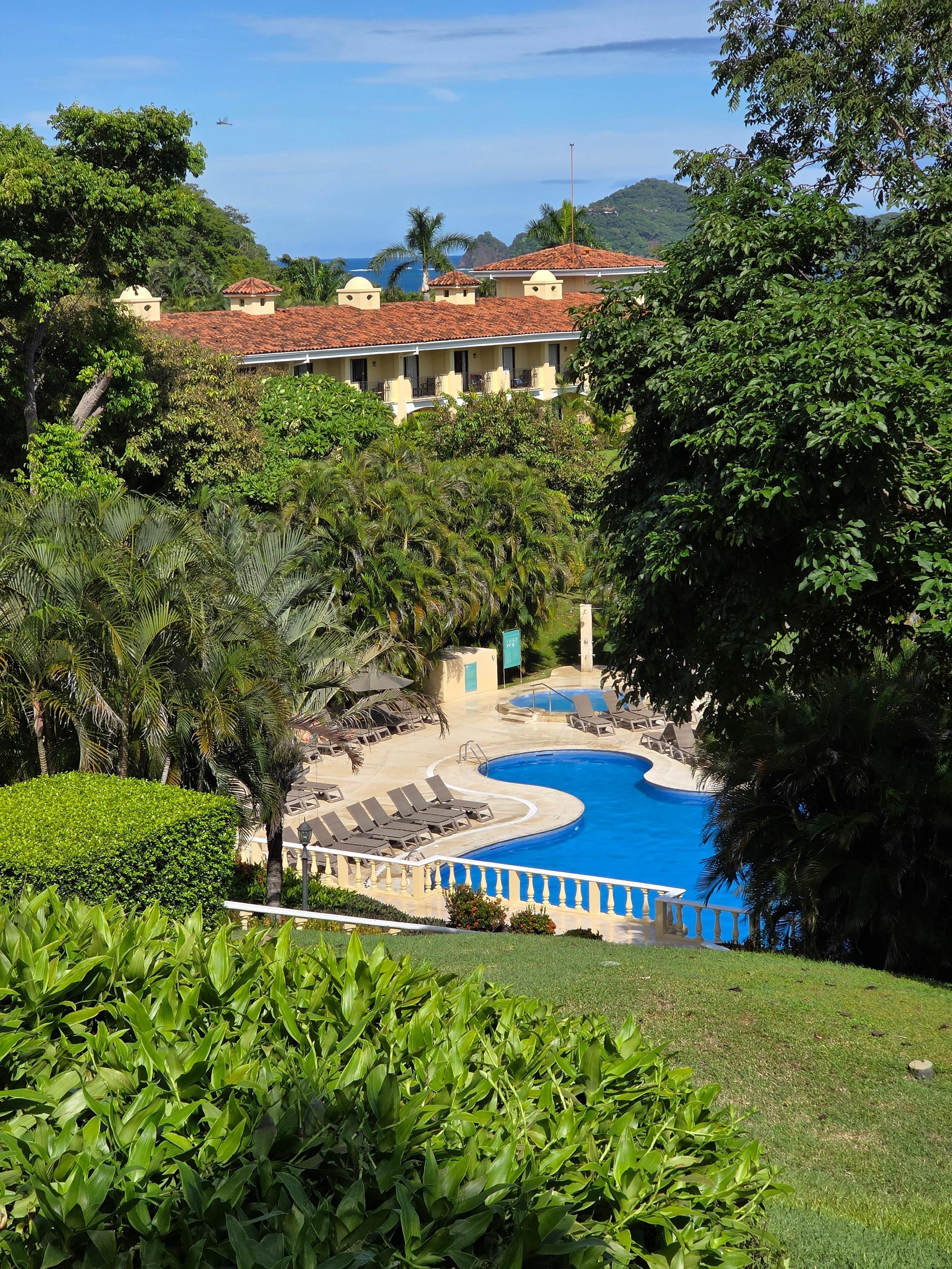 The view from the main lobby