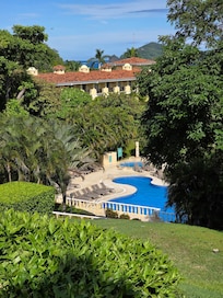 The view from the main lobby