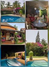 La maison avec son beau jardin