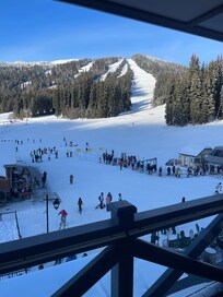 View from our balcony! Best view on the hill!