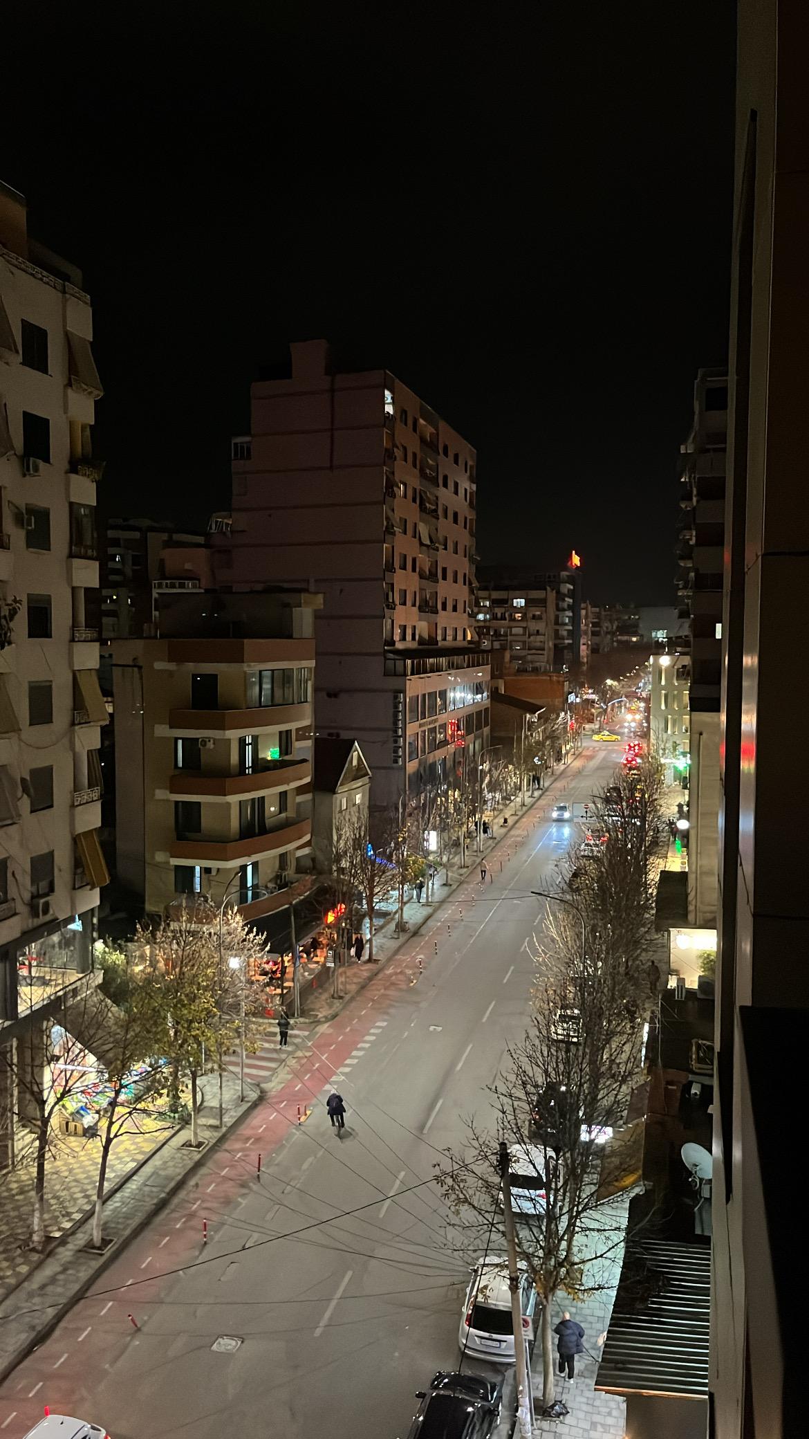 La vue depuis l’une des fenêtres.