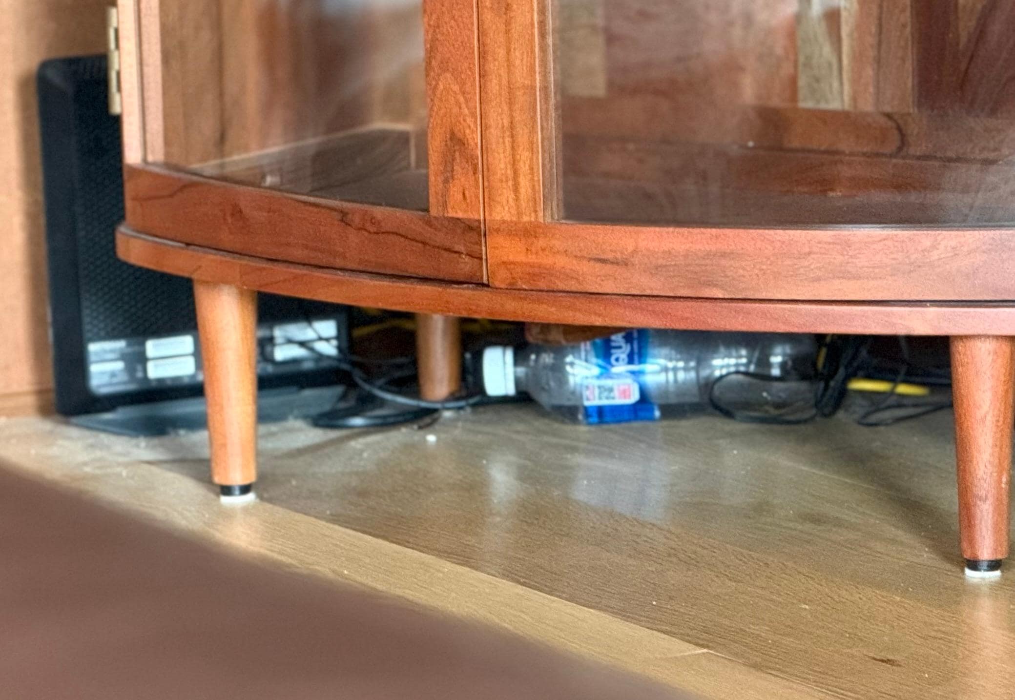 Unexpected to stay in a rental and see trash from the couch seating that does not belong to your party