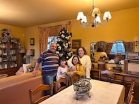 Gran ambiente navideño devorado por los propietarios