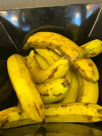 FrĂŒhstĂŒck BĂŒffet die Bananen!!!