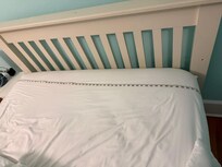 Full size bed not queen