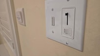 Light switch missing knob