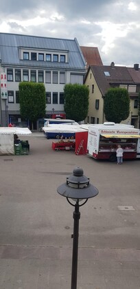 Markt in opbouw