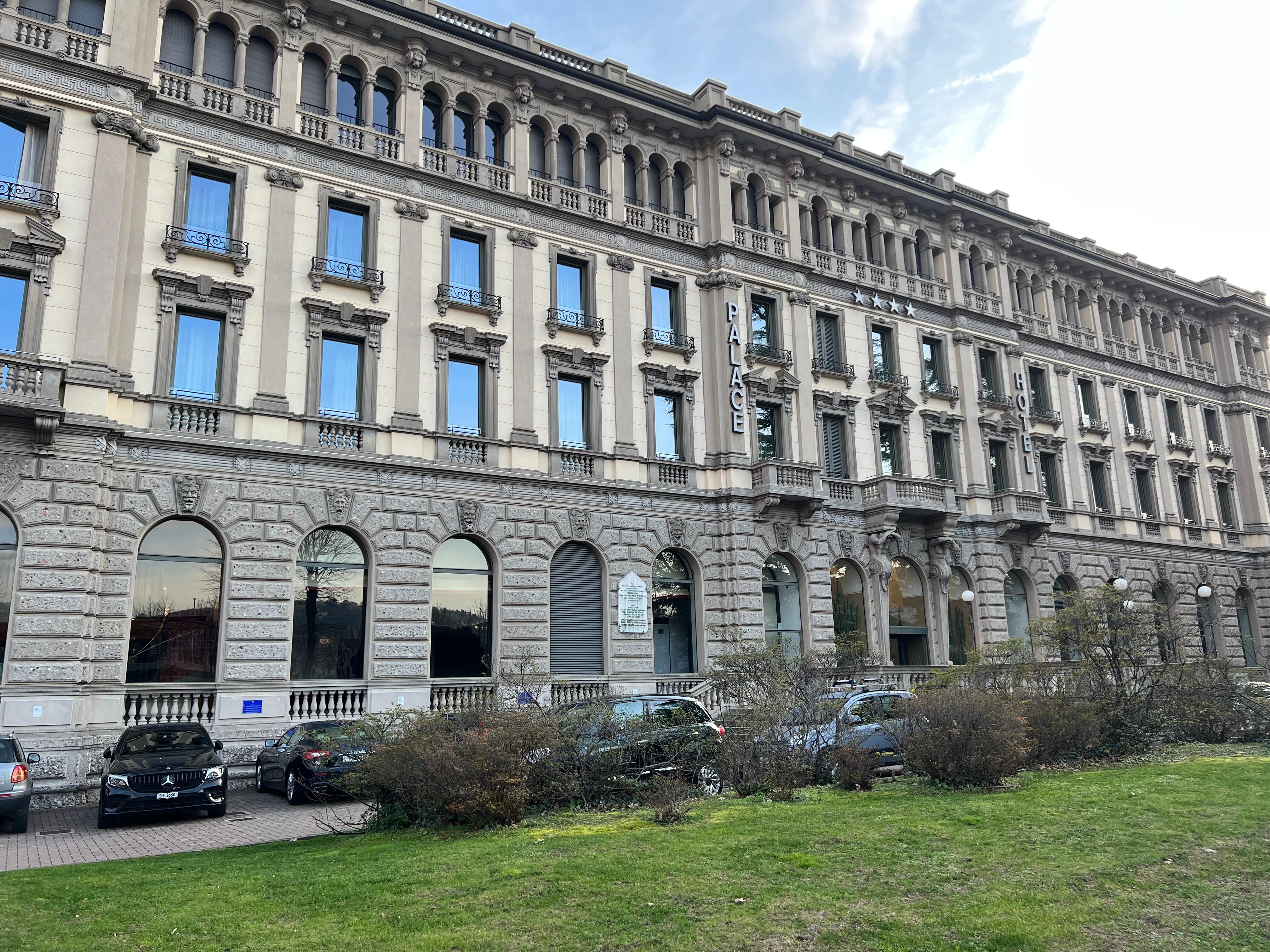 Front of hotel during day
