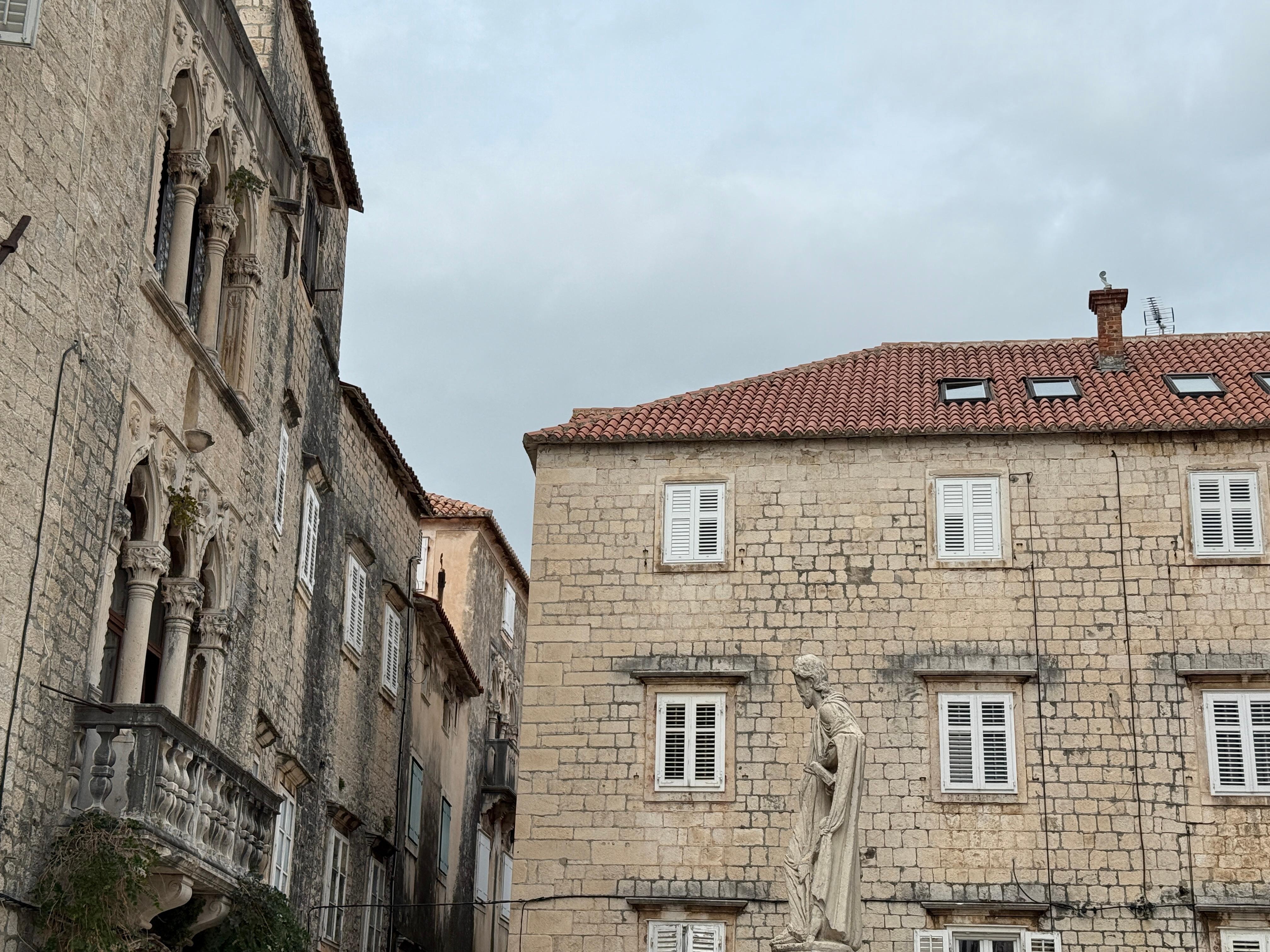 Just right down walkway