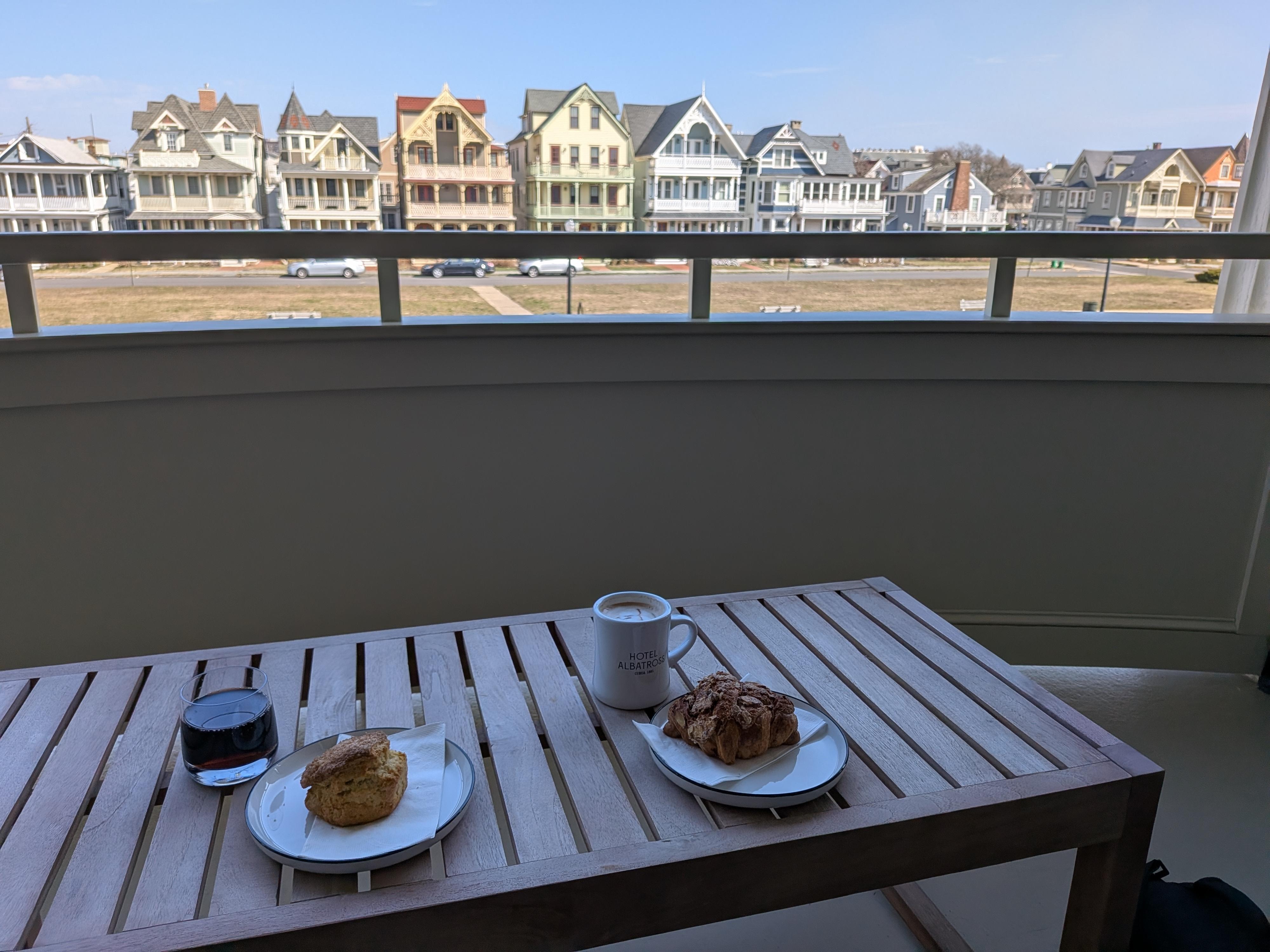 Breakfast treatsdo not forget to try their fantastic coffee! 