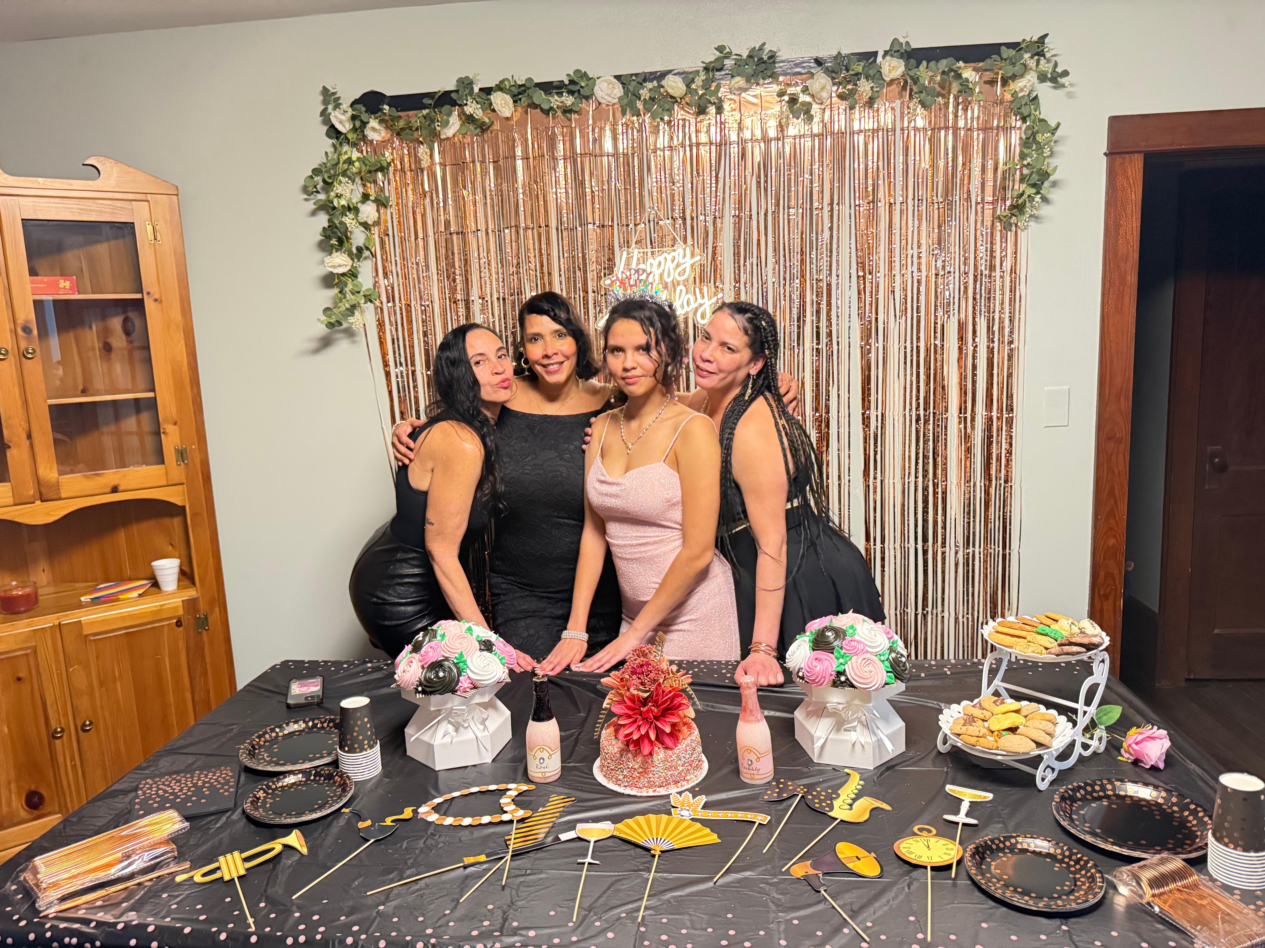 Party in the dining room 