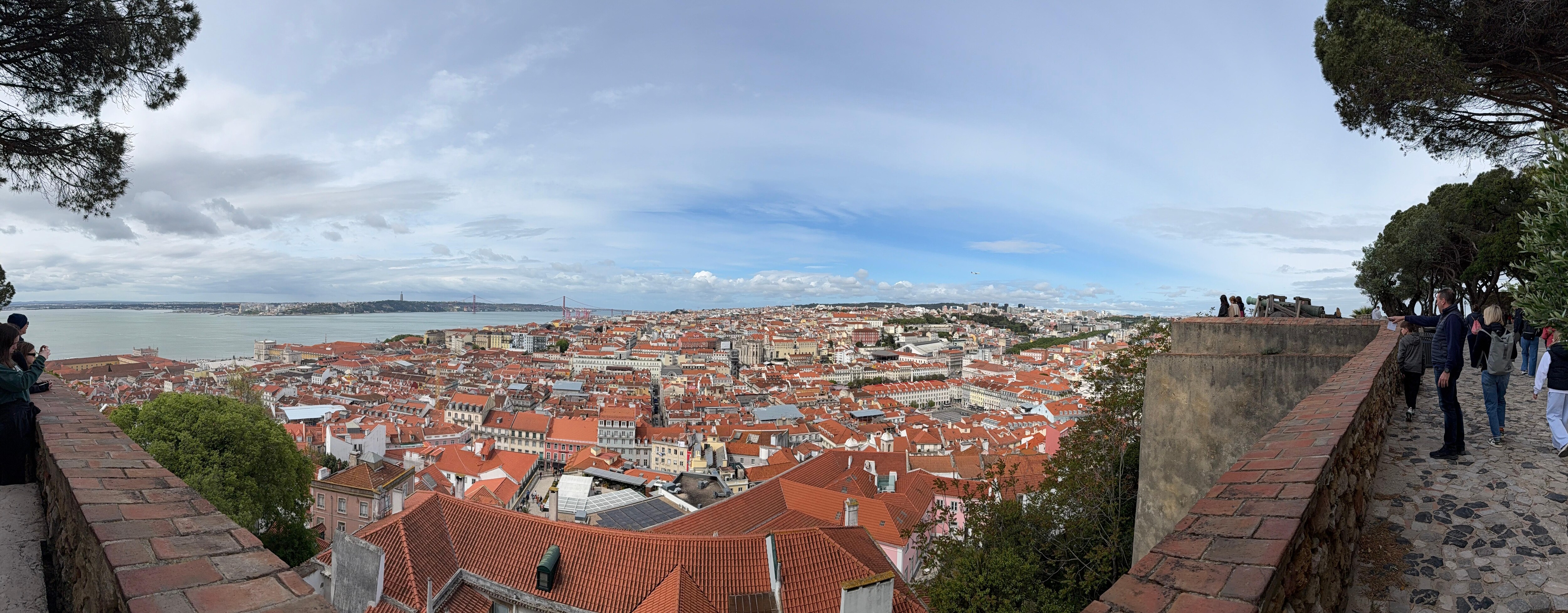 Panorama from Sao Jorge Castle
