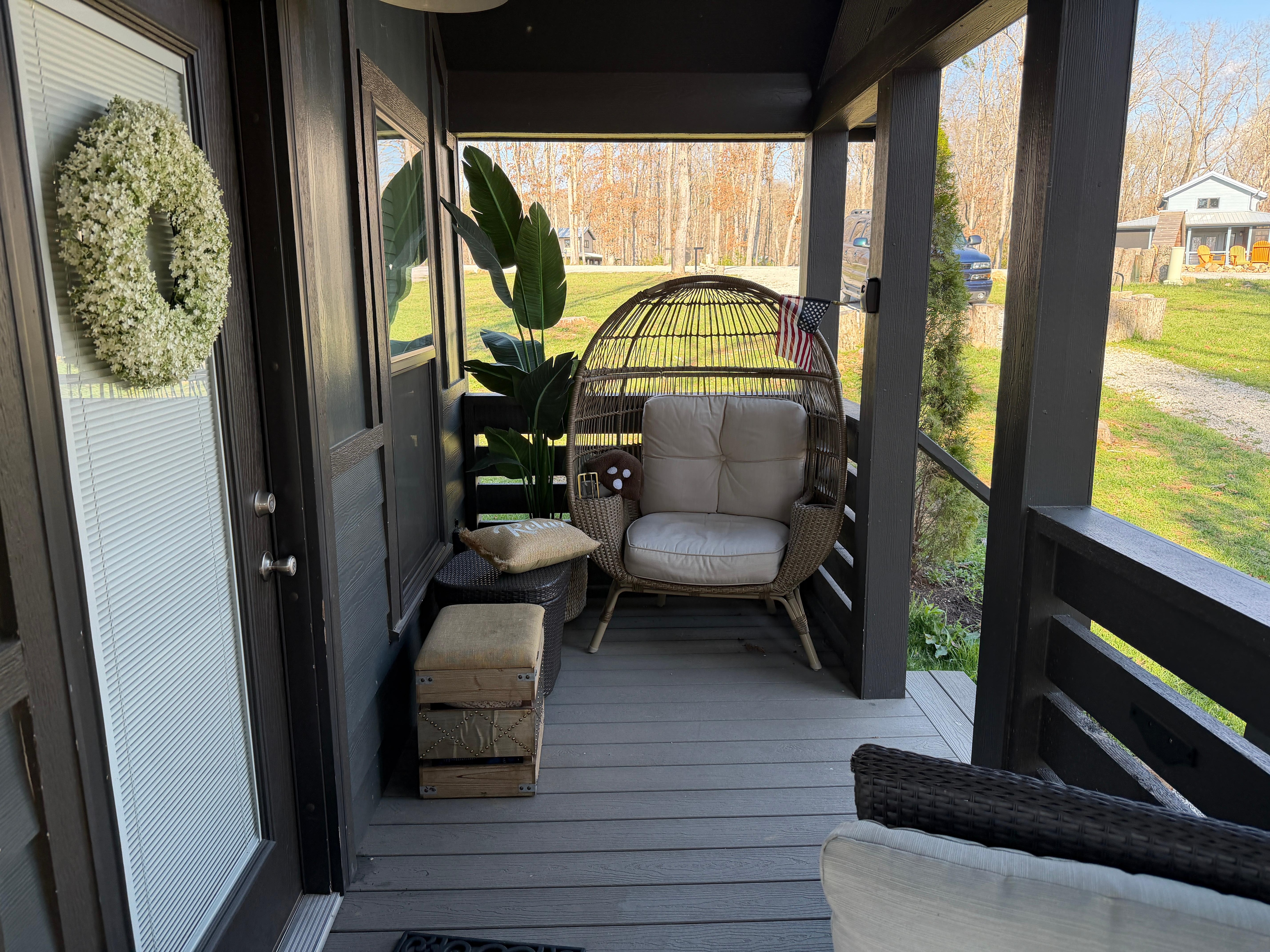 Cozy porch