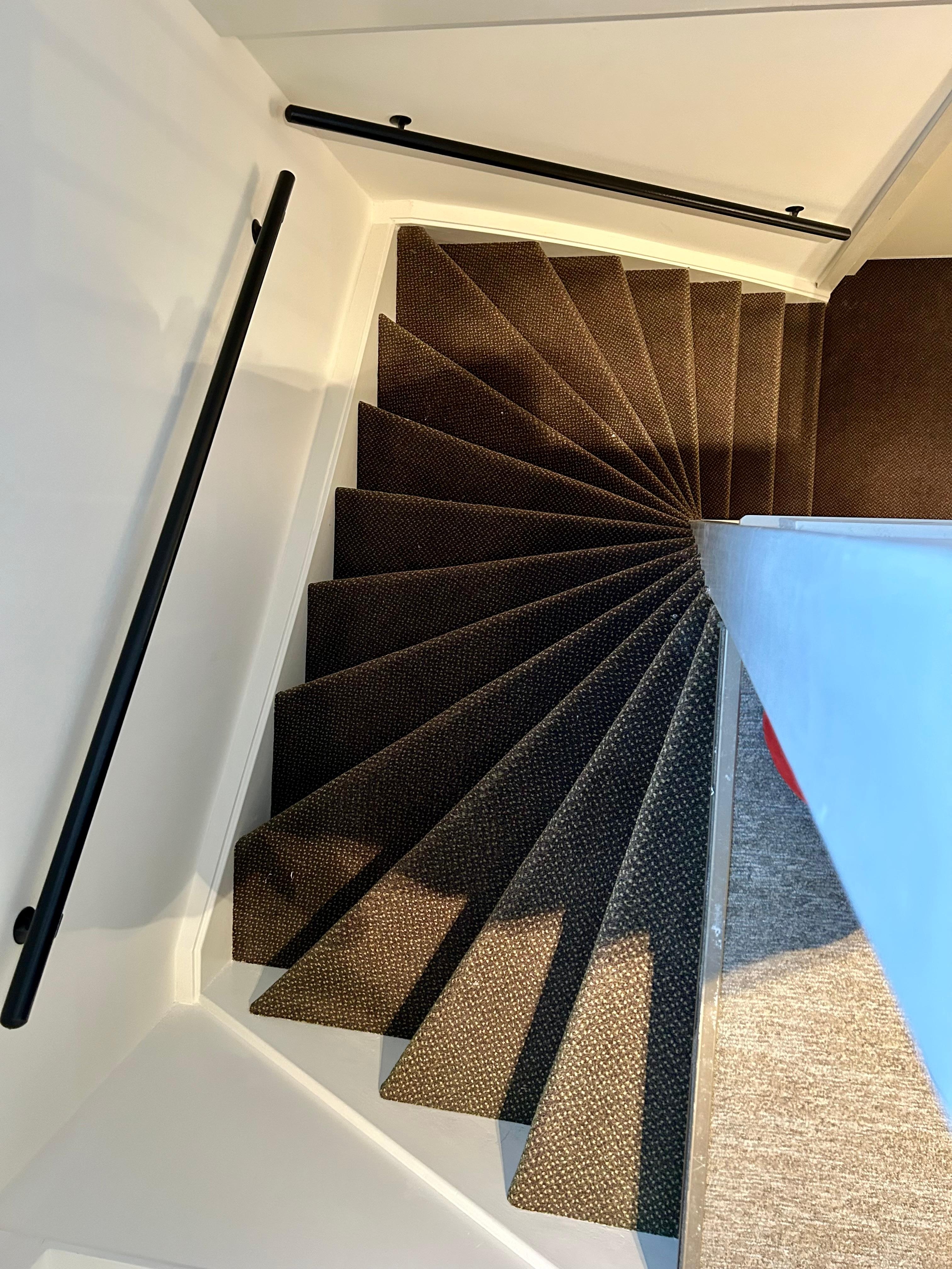 I prefer stairs over elevators when I’m not lugging a suitcase, but this staircase was so scary I took this photo for proof! 