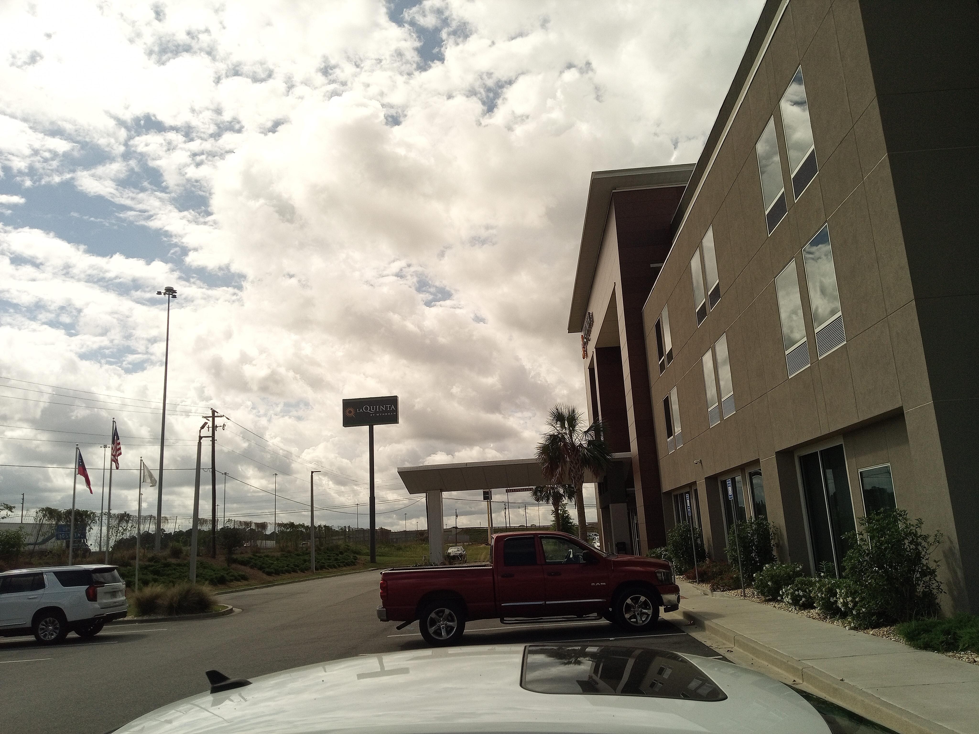Outside front building 