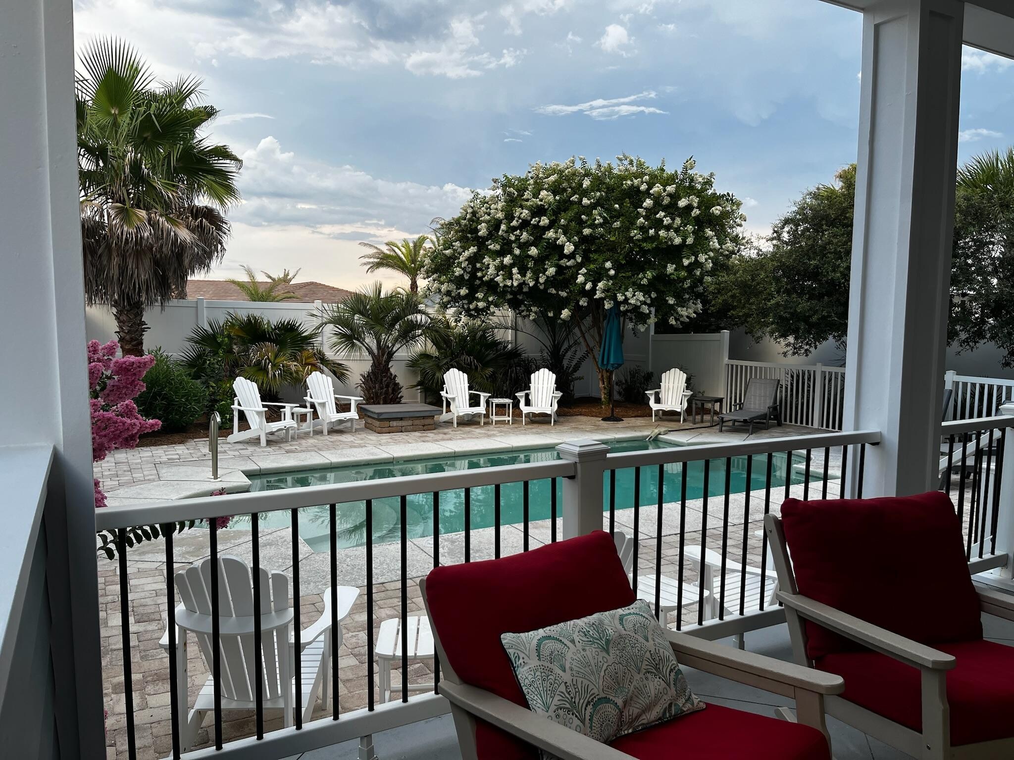 Pool view 