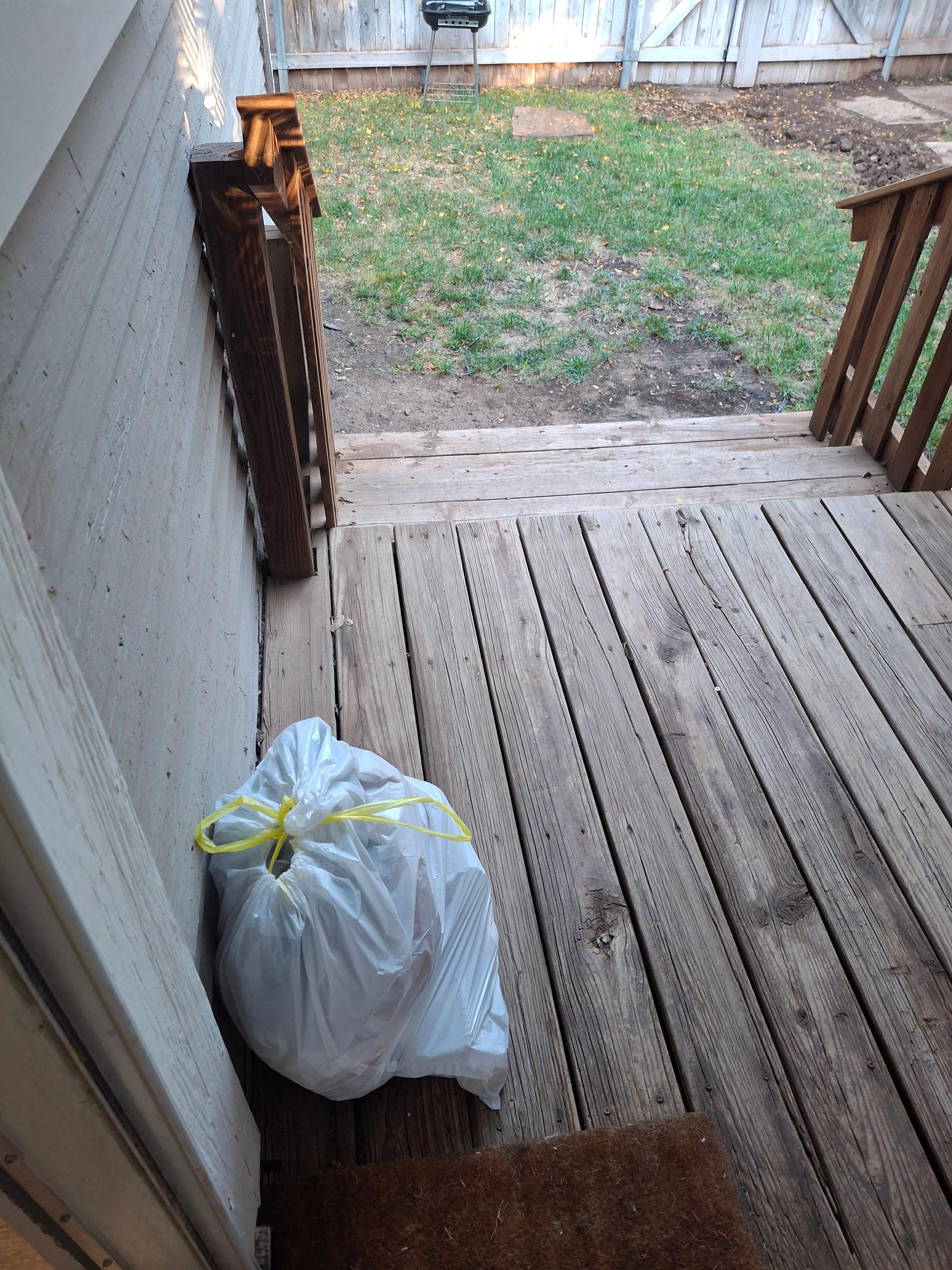 Second visit previous tenants