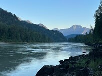 Great views of the mighty Frazier River!