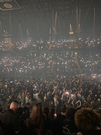 Crowd at stadium